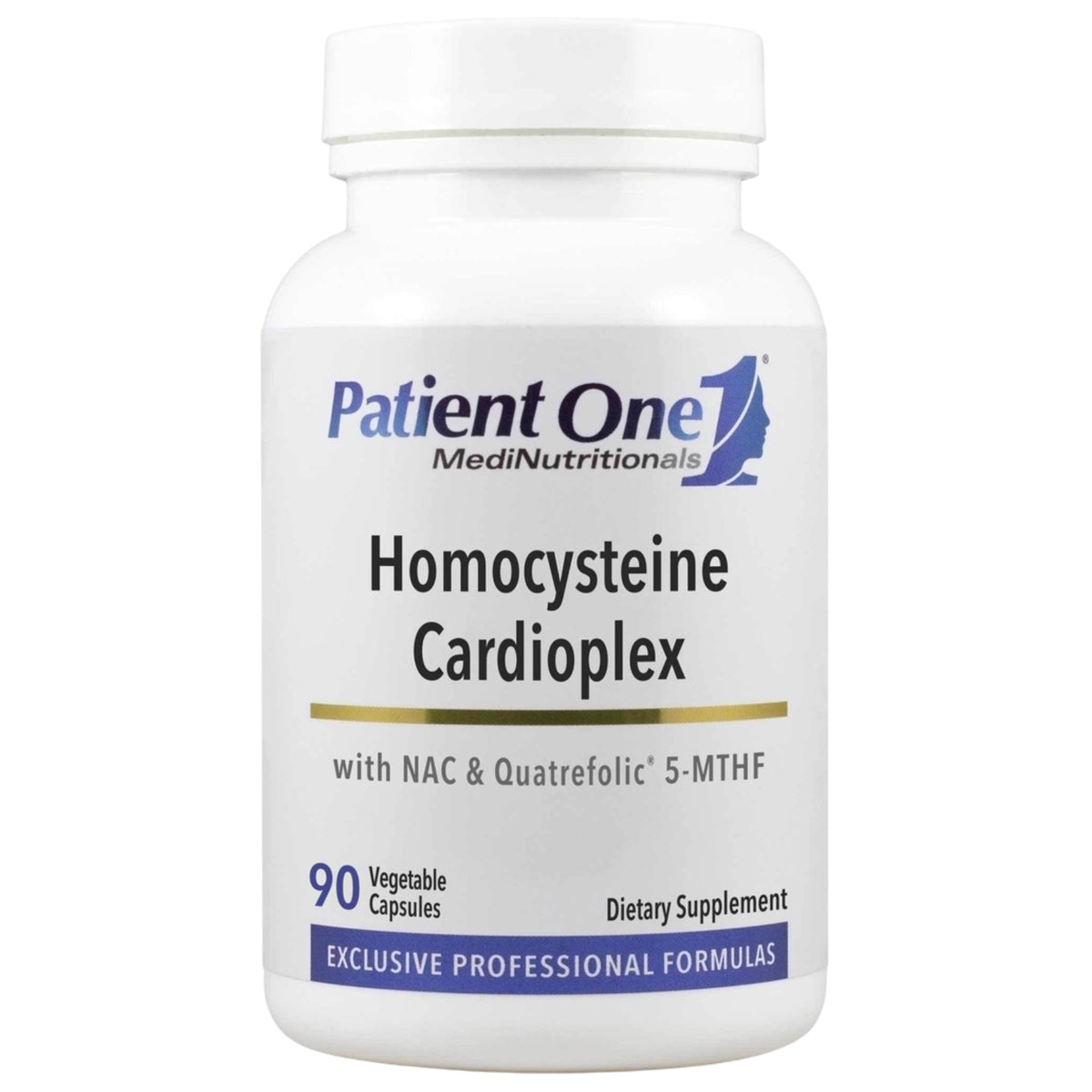 Patient One, Homocysteine Cardioplex, 90 Vegetable Capsules UPC 853959004137 | Hilife Vitamins