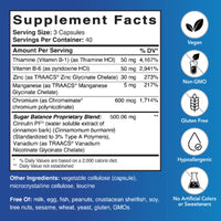 Patient One, Glucose Care, 120 Vegetable Capsules UPC 853959004267 | Hilife Vitamins