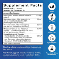 Patient One, Pycnogenol® OPC Complex 300 mg, 30 Vegetable Capsules UPC 853959004441 | Hilife Vitamins