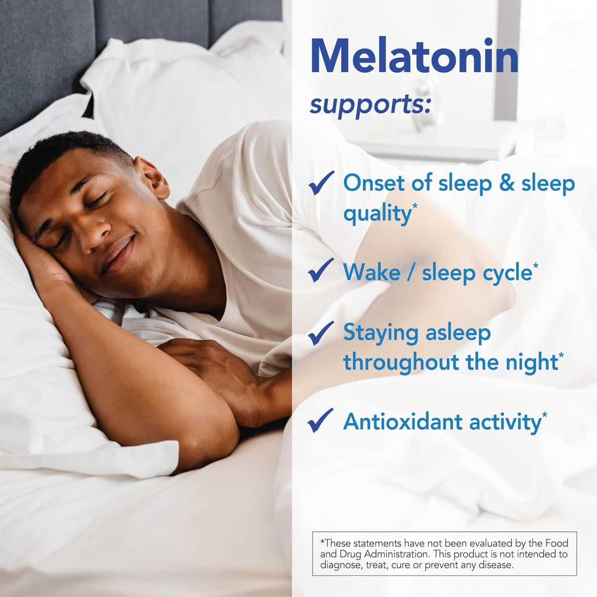 Patient One, Melatonin 3 mg Gradual Release, 60 Vegetable Capsules UPC 853959004601 | Hilife Vitamins