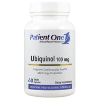 Patient One, Ubiquinol™ 100 mg, 60 Gelatin Capsules UPC 853959004649 | Hilife Vitamins