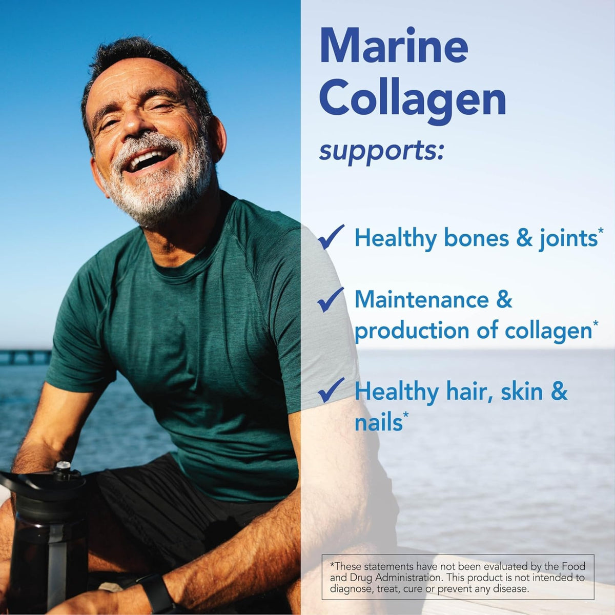 Patient One, Marine Collagen, 13.75 Oz Powder UPC 853959004656 | Hilife Vitamins