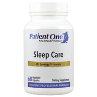 Patient One, Sleep Care, 60 Vegetable Capsules UPC 853959004731 | Hilife Vitamins