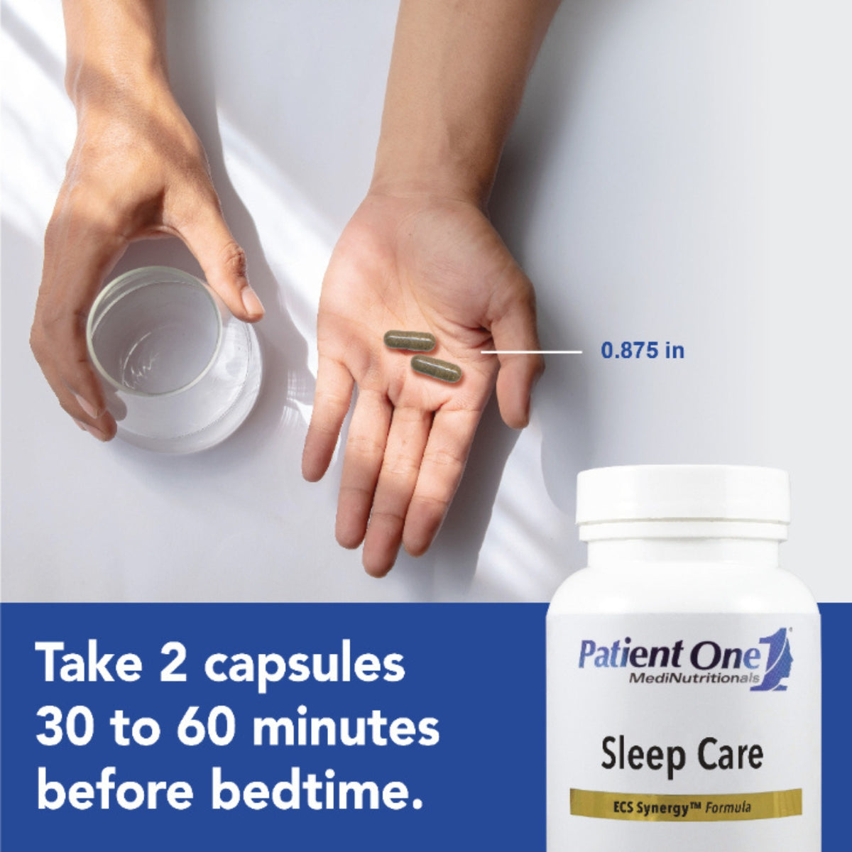 Patient One, Sleep Care, 60 Vegetable Capsules UPC 853959004731 | Hilife Vitamins