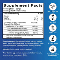 Patient One, Omega-3 800, 120 Softgels UPC 853959004793 | Hilife Vitamins