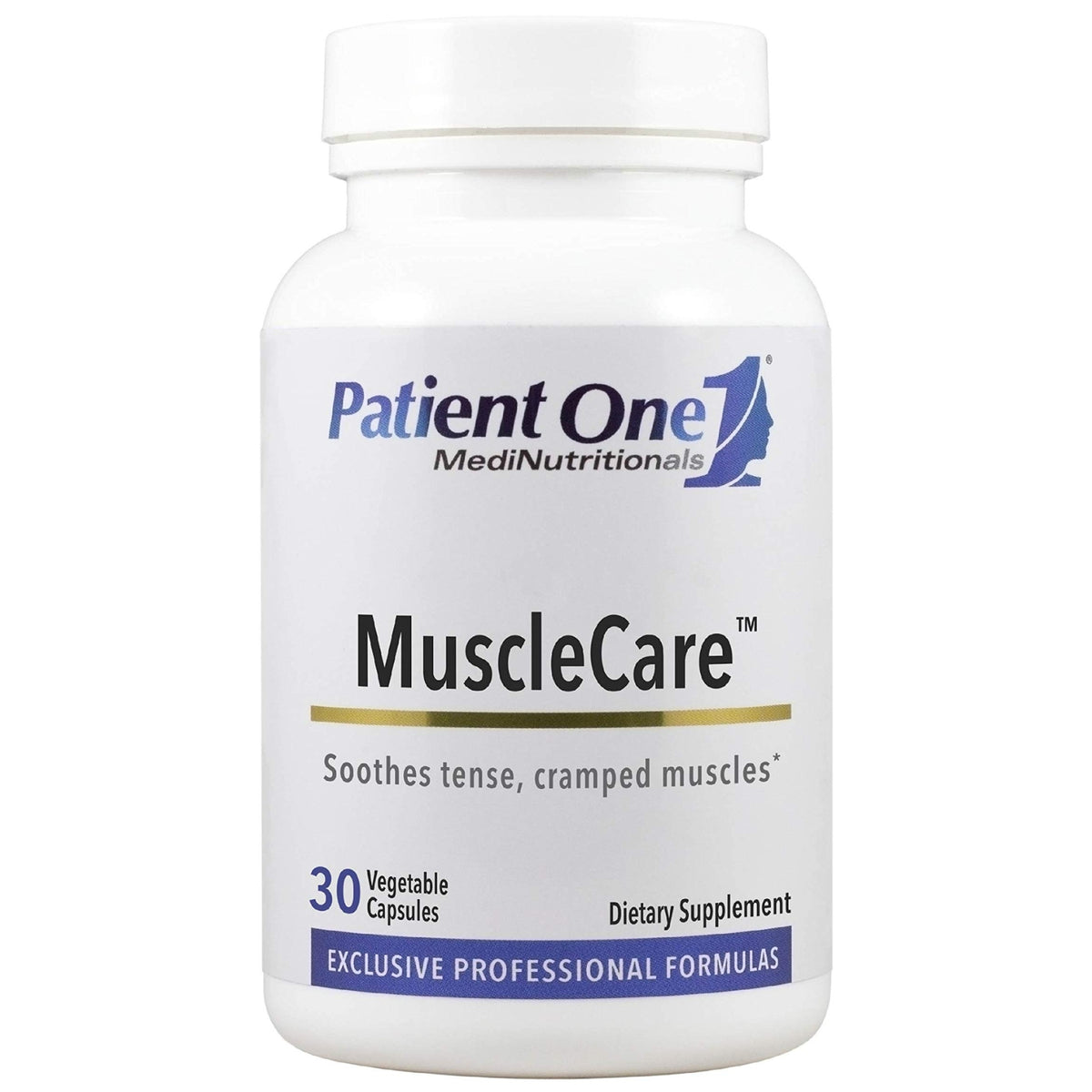 Patient One, MuscleCare™ Travel Size, 30 Vegetable Capsules UPC 853959004861 | Hilife Vitamins