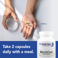 Patient One, MuscleCare™ Travel Size, 30 Vegetable Capsules UPC 853959004861 | Hilife Vitamins