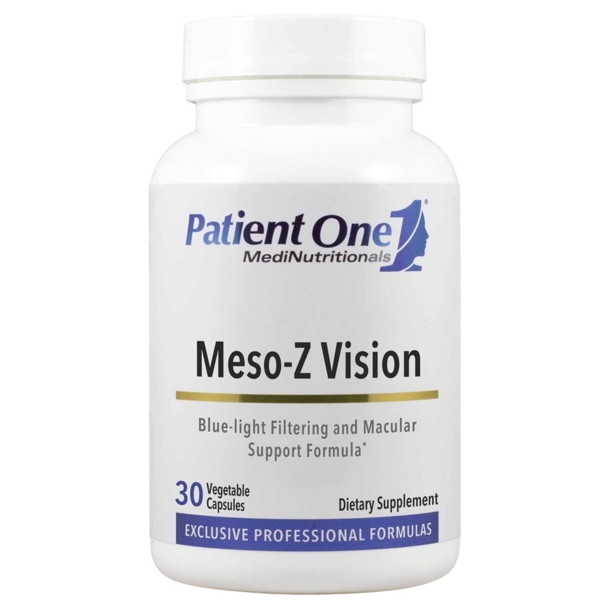 Patient One, Meso-Z Vision, 30 Vegetable Capsules UPC 853959004953 | Hilife Vitamins