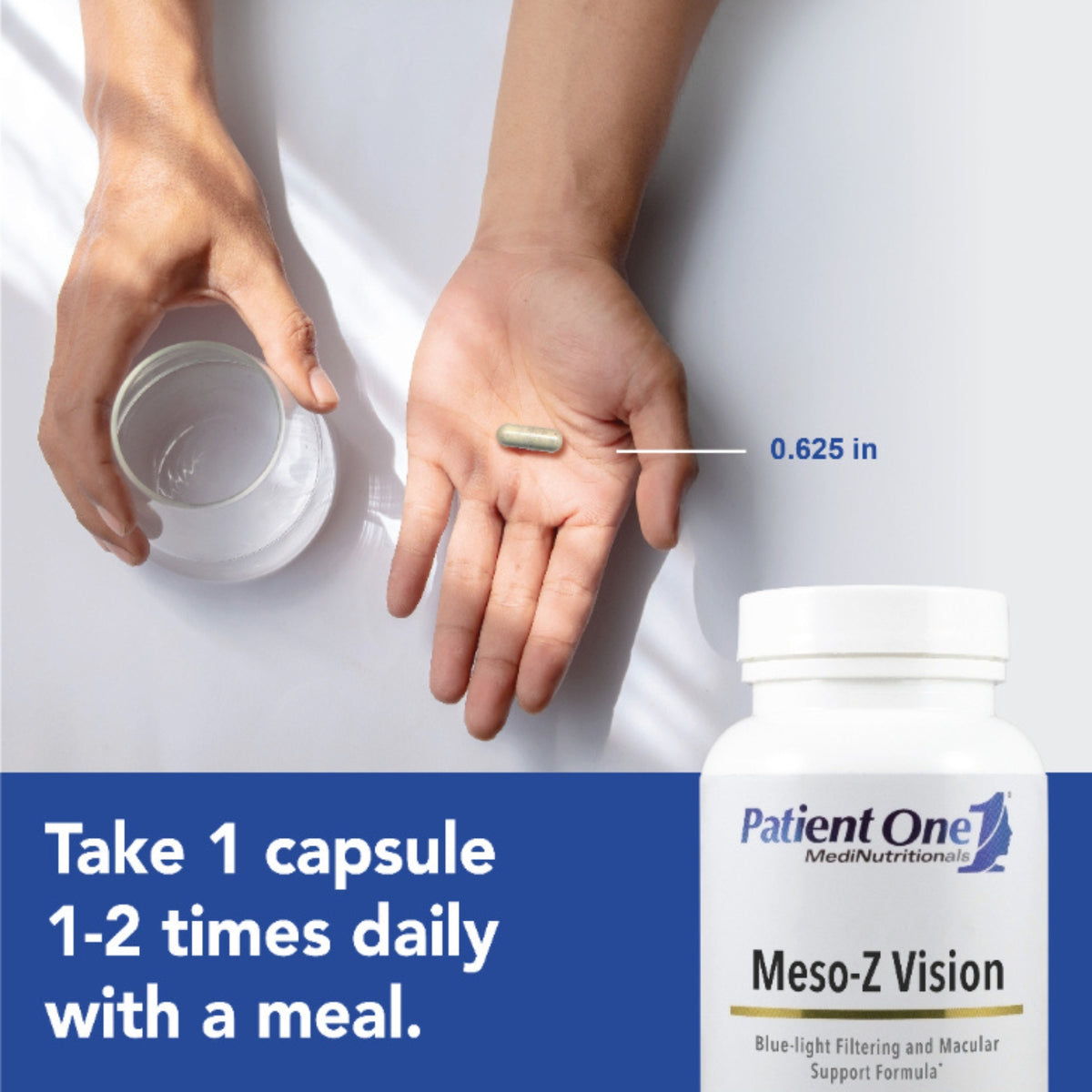 Patient One, Meso-Z Vision, 30 Vegetable Capsules UPC 853959004953 | Hilife Vitamins