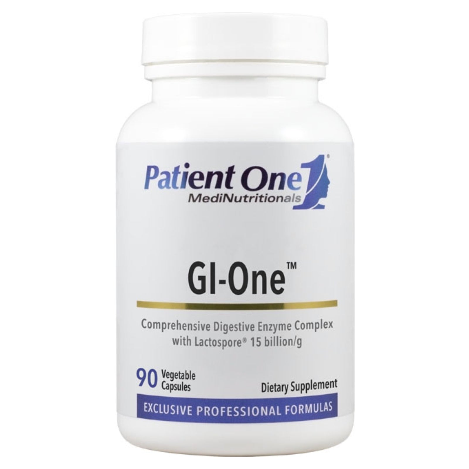 Patient One, GI-One, 90 Vegetable Capsules UPC 853959004984 | Hilife Vitamins