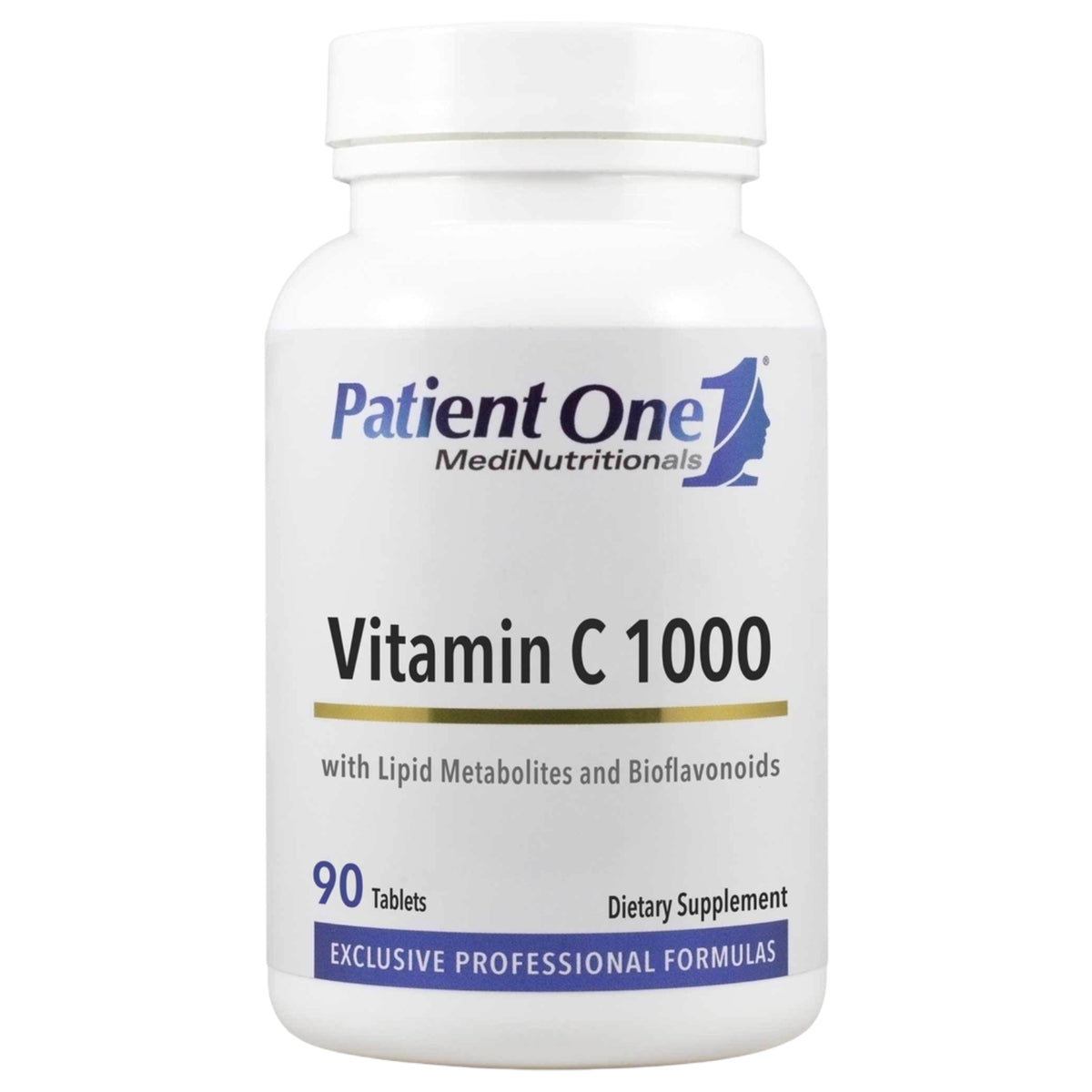 Patient One, Vitamin C 1000 with Bioflavonoids, 90 Tablets UPC 859782006003 | Hilife Vitamins