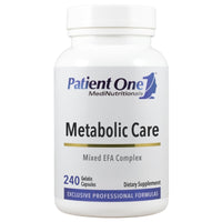 Patient One, Metabolic Care, 240 Gelatin Capsules UPC 859782006034 | Hilife Vitamins