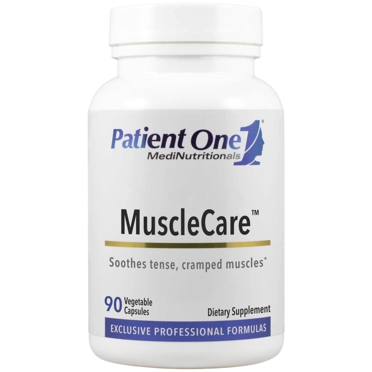 Patient One, MuscleCare™, 90 Vegetable Capsules UPC 859782006058 | Hilife Vitamins