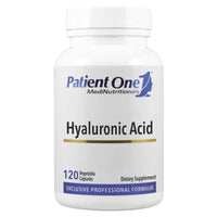 Patient One, Hyalurnoic Acid 100mg, 120 Vegetable Capsules UPC 859782006140 | Hilife Vitamins