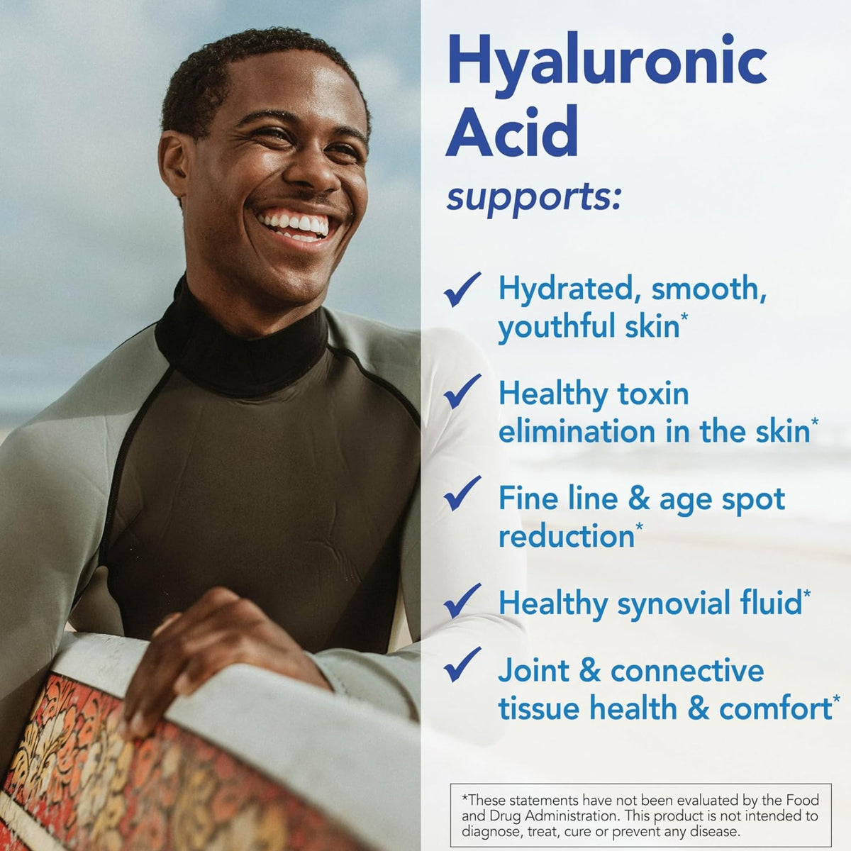 Patient One, Hyalurnoic Acid 100mg, 120 Vegetable Capsules UPC 859782006140 | Hilife Vitamins