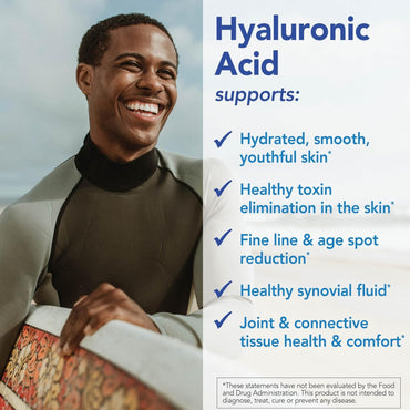 Patient One, Hyalurnoic Acid 100mg, 120 Vegetable Capsules UPC 859782006140 | Hilife Vitamins