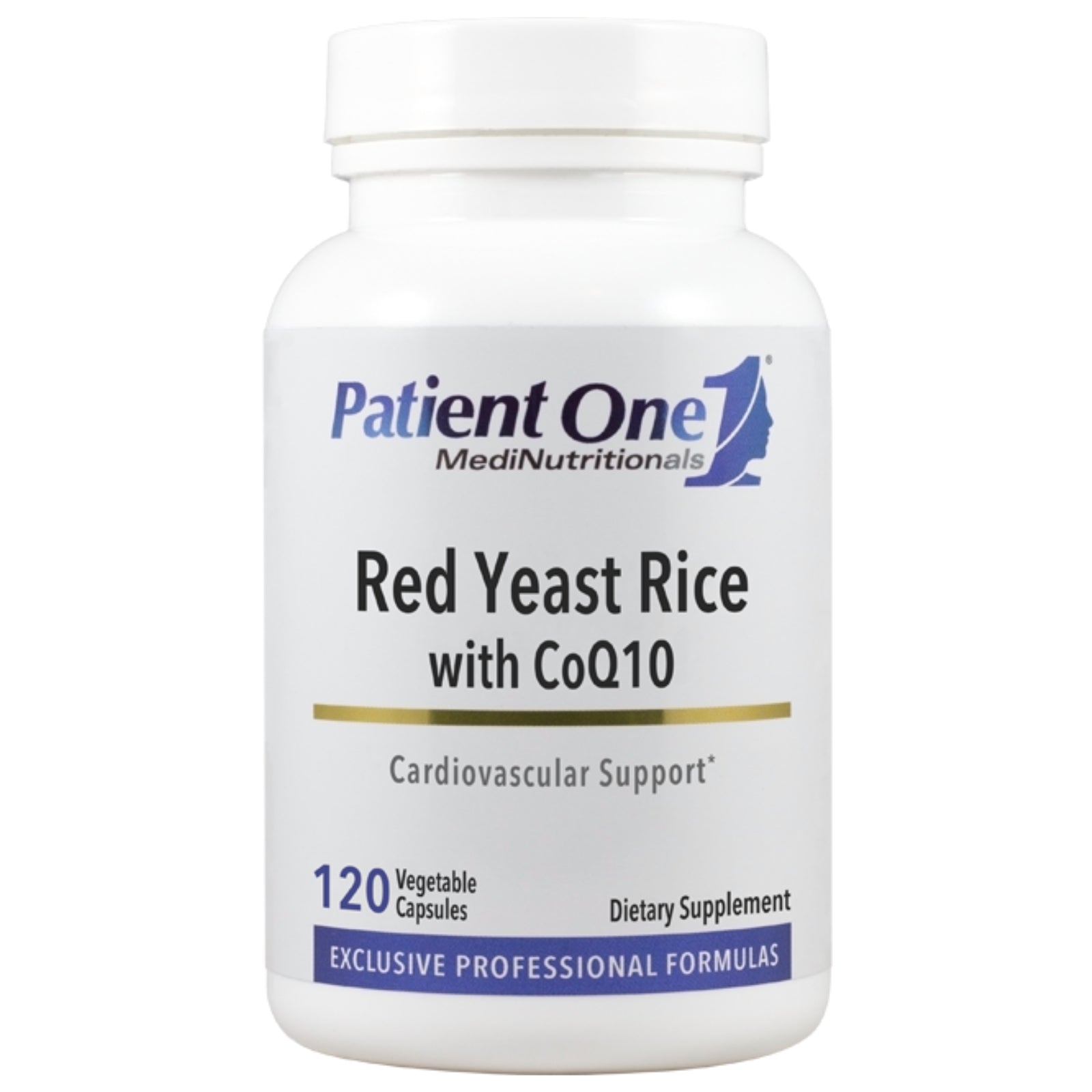 Patient One, Red Yeast Rice with CoQ10, 120 Vegetable Capsules UPC 859782006164 | Hilife Vitamins