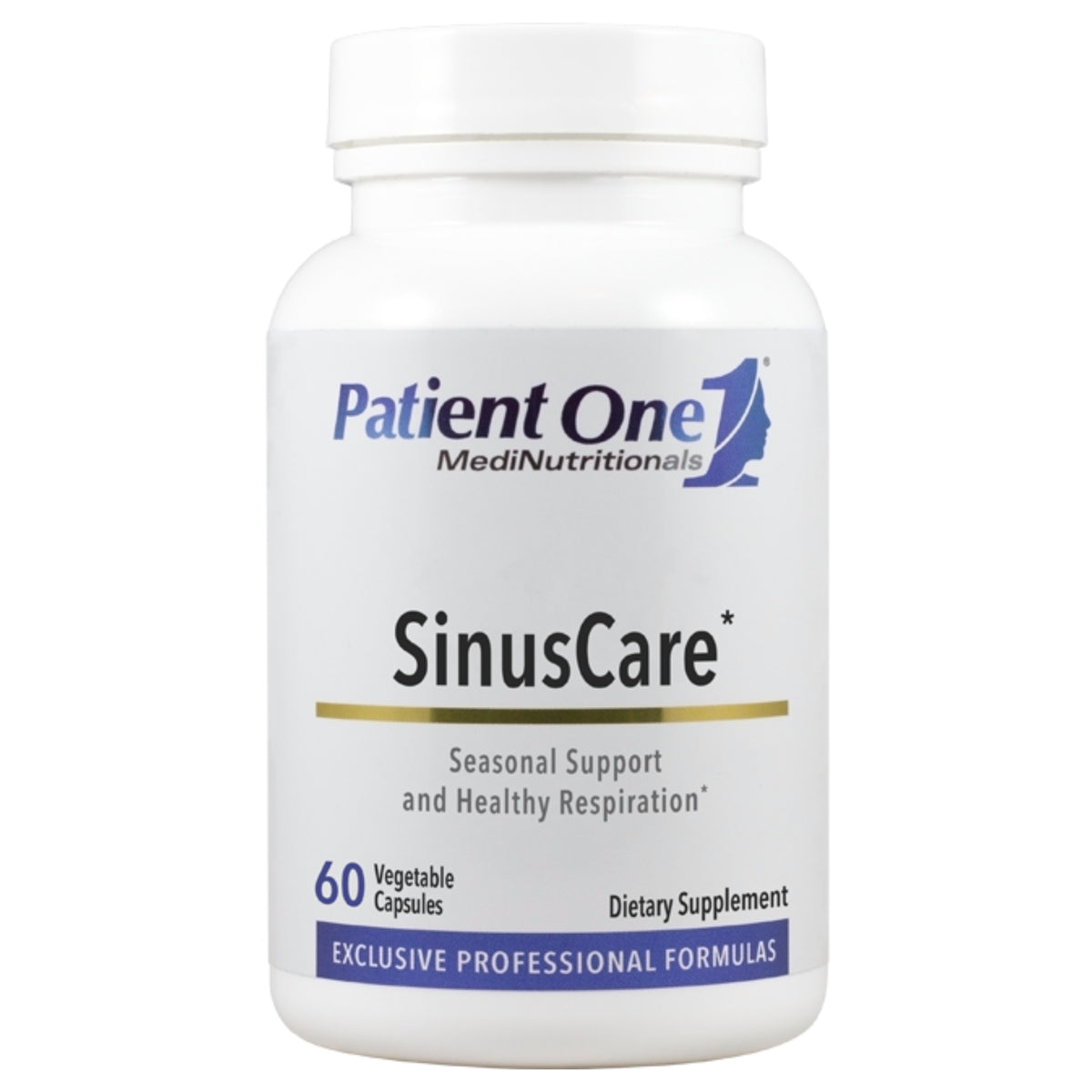 Patient One, SinusCare, 60 Vegetable Capsules UPC 859782006201 | Hilife Vitamins