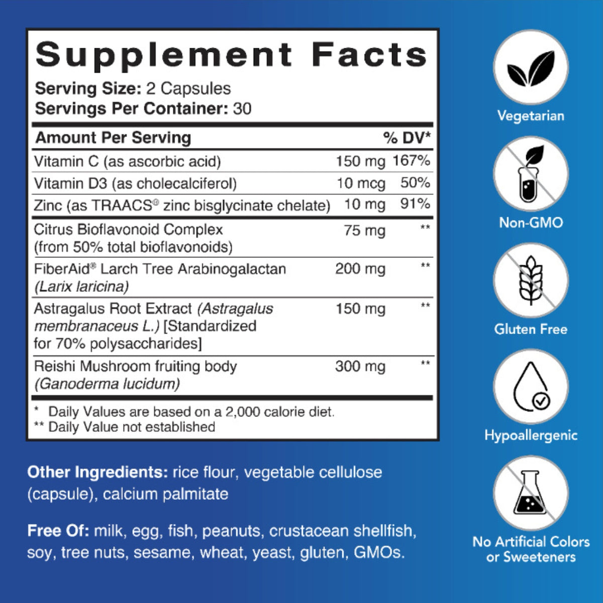 Patient One, Immune Maintenance, 60 Vegetable Capsules UPC 859782006218 | Hilife Vitamins