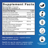 Patient One, Immune Maintenance, 60 Vegetable Capsules UPC 859782006218 | Hilife Vitamins