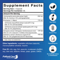 Patient One, ViraCare™, 35 Vegetable Capsules UPC 859782006225 | Hilife Vitamins