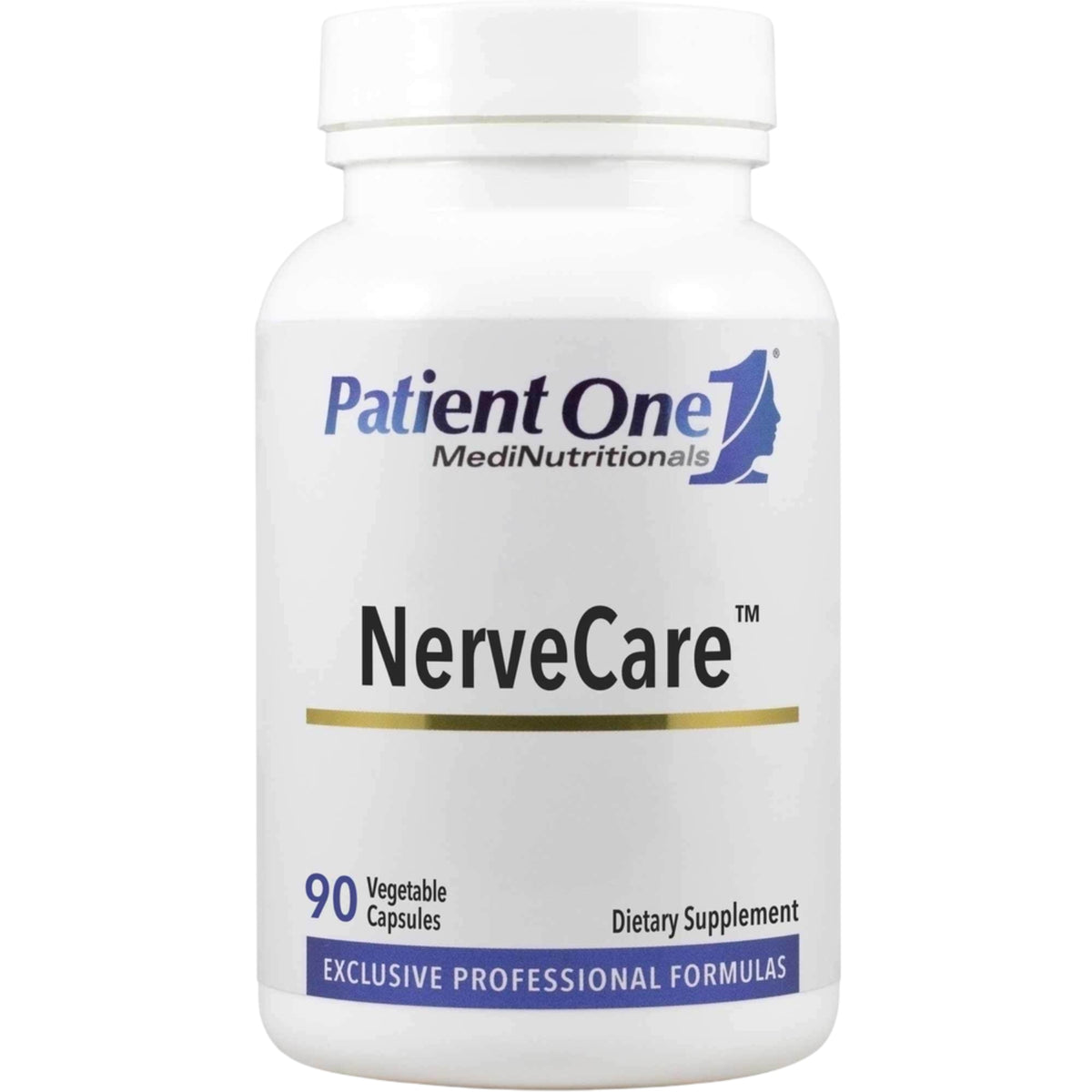 Patient One, NerveCare, 90 Vegetable Capsules UPC 859782006300 | Hilife Vitamins
