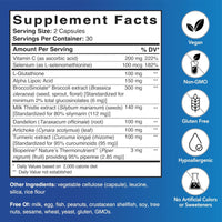 Patient One, LiverCare™, 60 Vegetable Capsules UPC 859782006478 | Hilife Vitamins