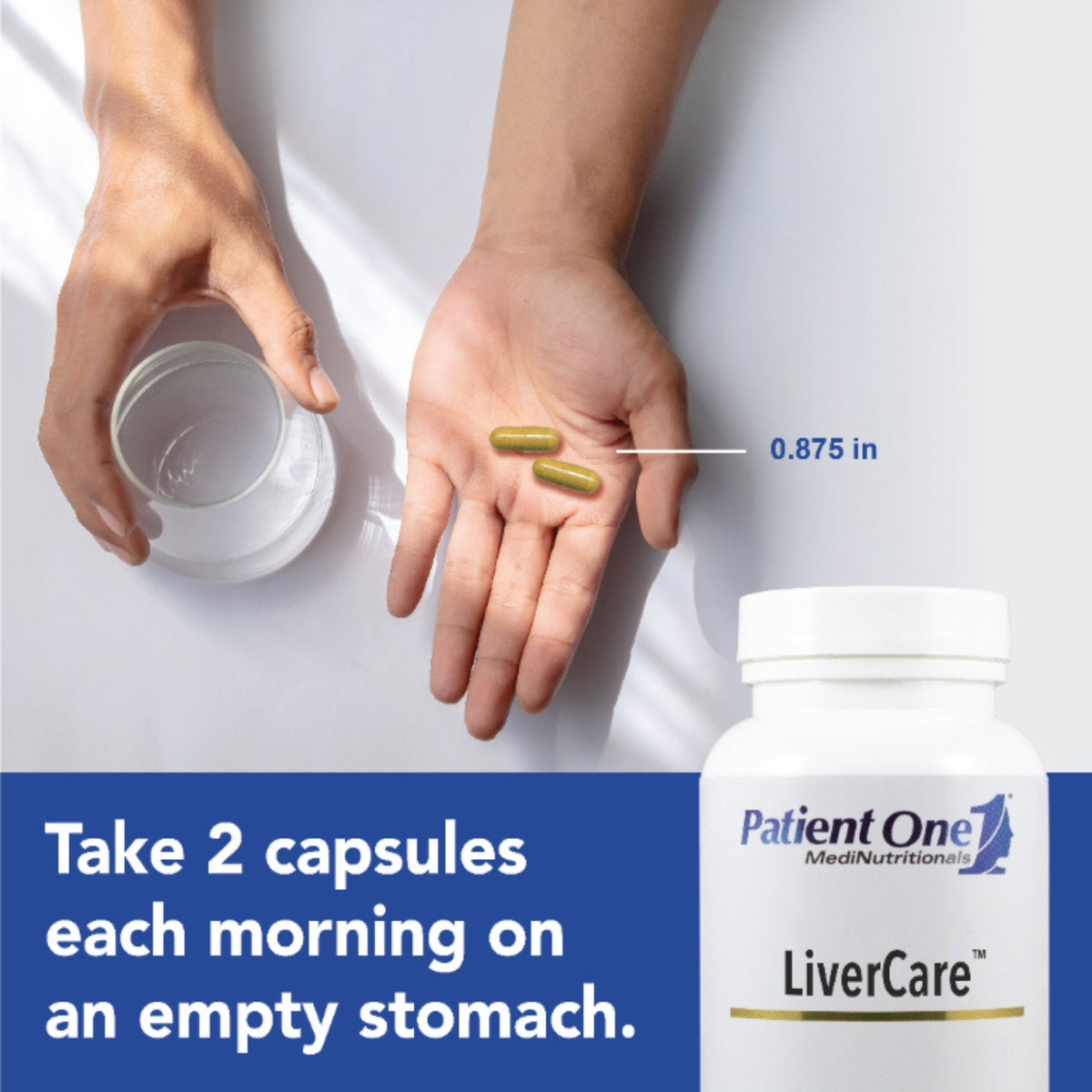 Patient One, LiverCare™, 120 Vegetable Capsules UPC 859782006485 | Hilife Vitamins