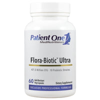 Patient One, Flora-Biotic Ultra, 60 acid-resistant delayed-release capsule UPC 859782006690 | Hilife Vitamins