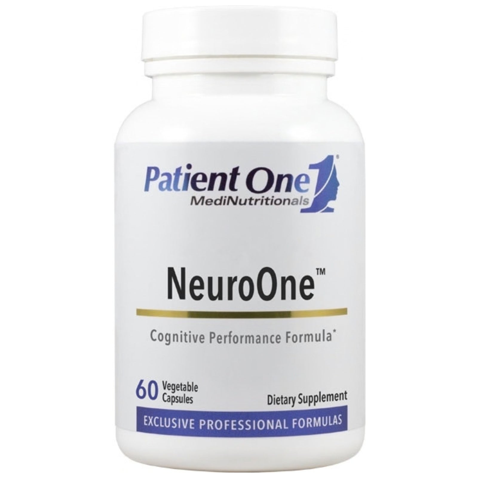 Patient One, NeuroOne™, 60 Vegetable Capsules UPC 859782006904 | Hilife Vitamins