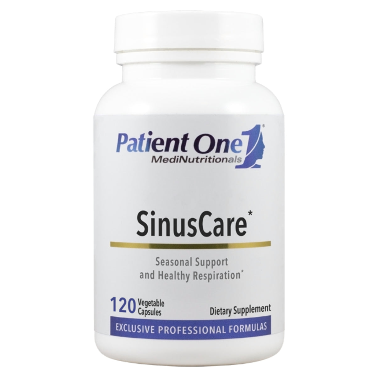 Patient One, SinusCare, 120 Vegetable Capsules UPC 859782006911 | Hilife Vitamins