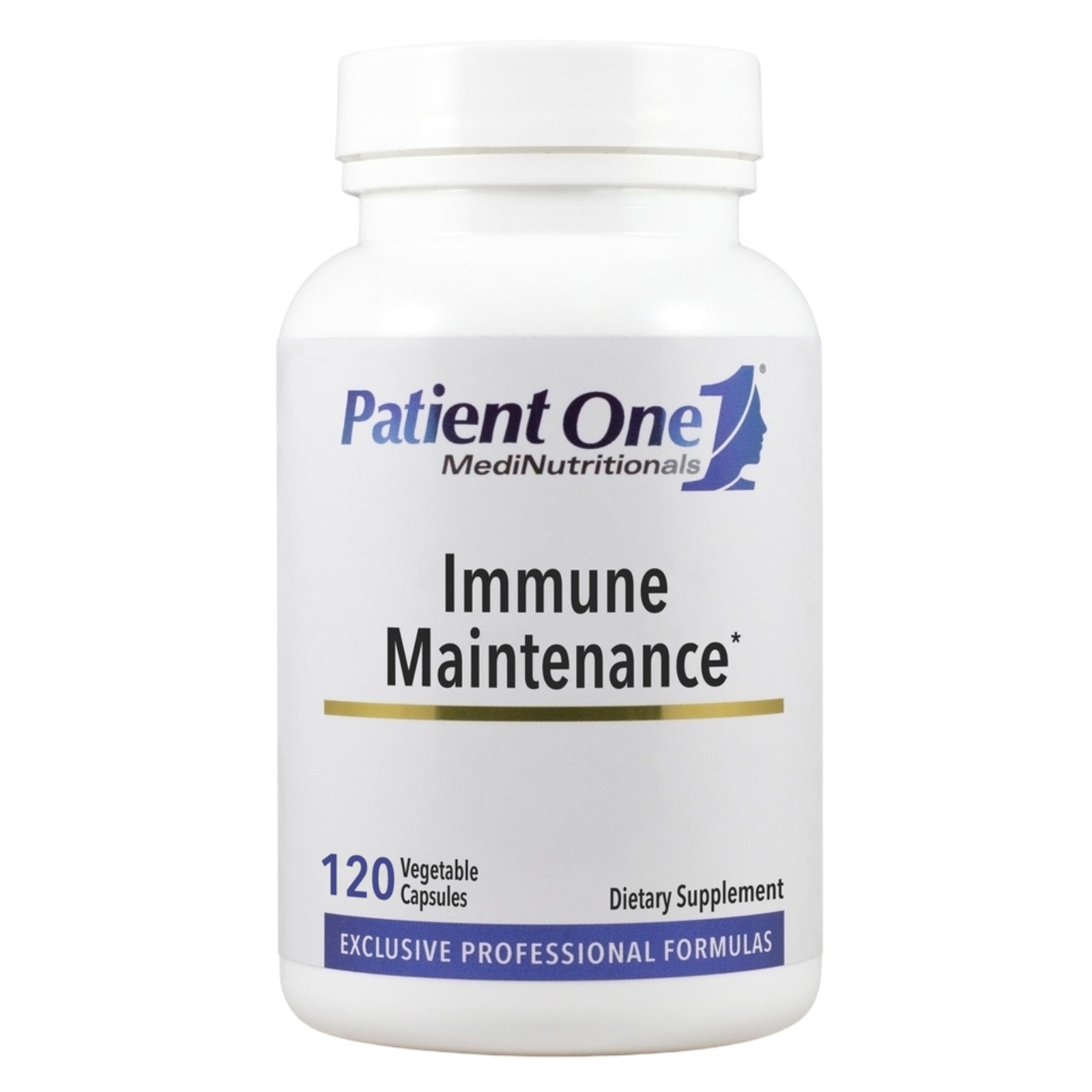 Patient One, Immune Maintenance, 120 Vegetable Capsules UPC 859782006980 | Hilife Vitamins