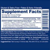 Bodyhealth, Perfect Amino, Mixed Berry, 30 Servings