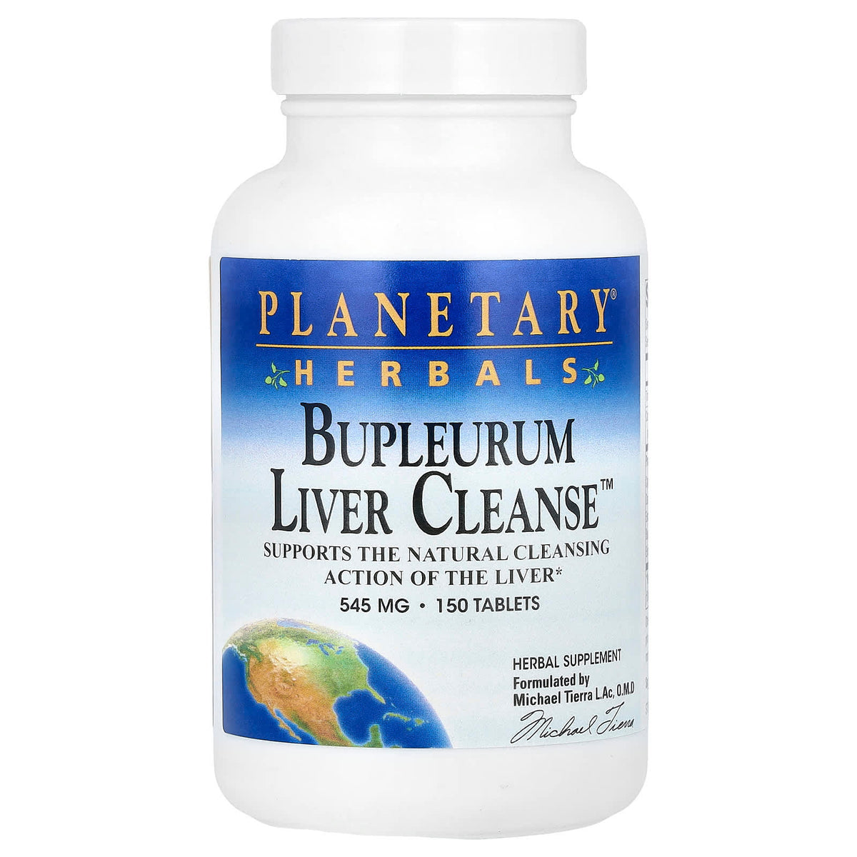 Planetary Herbals, Bupleurum Liver Cleanse 545 mg, 150 Tablets UPC 021078100645 | Hilife Vitamins