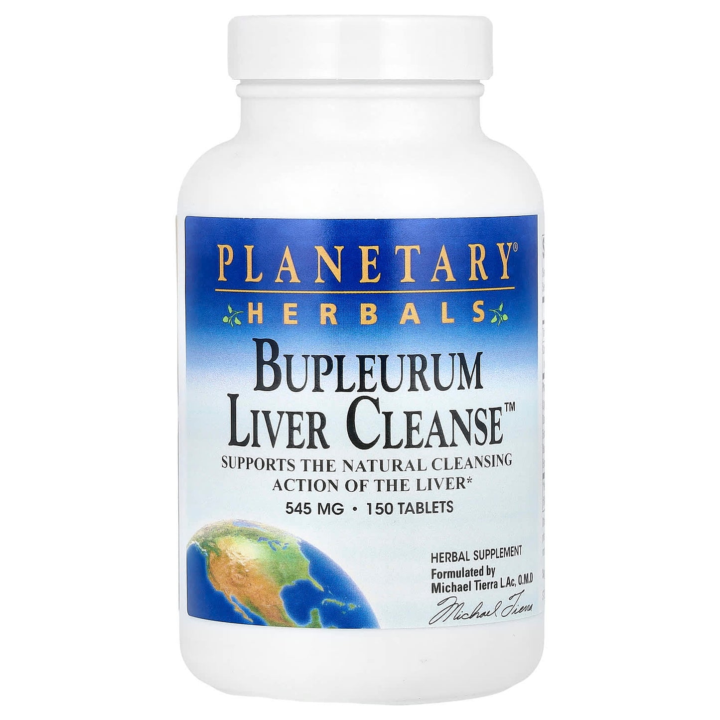 Planetary Herbals, Bupleurum Liver Cleanse 545 mg, 150 Tablets UPC 021078100645 | HiLife Vitamins
