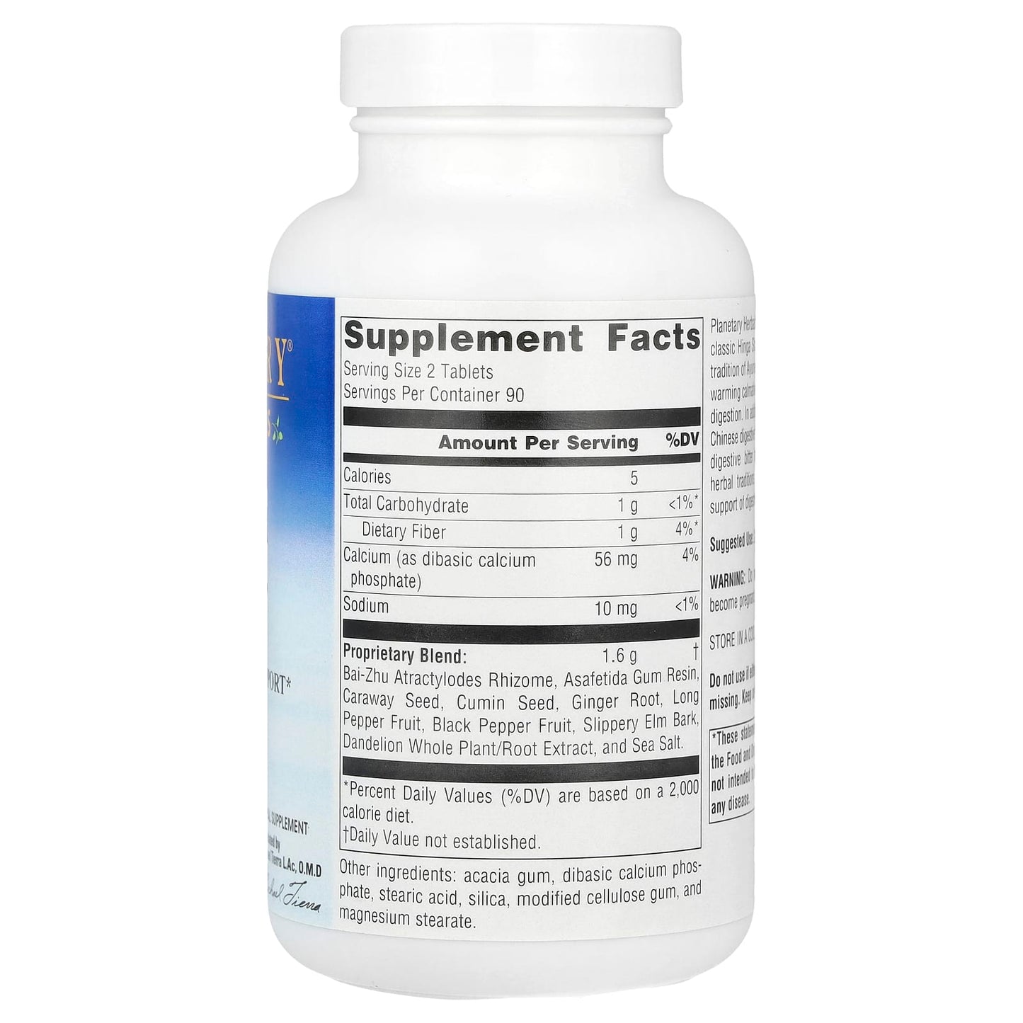 Planetary Herbals, Candida Digest 800 Mg, 180 Tablets UPC 021078101116 | HiLife Vitamins