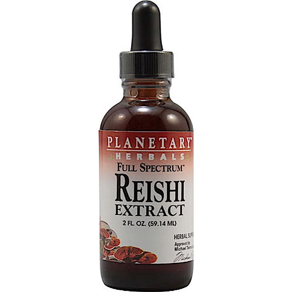 Planetary Herbals, Reishi Mushroom Liquid Extract, Full Spectrum, 2 Oz - 021078101468 | Hilife Vitamins