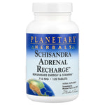 Planetary Herbals, Schisandra Adrenal Complex 710 mg, 120 Tablets UPC 021078101567 | Hilife Vitamins