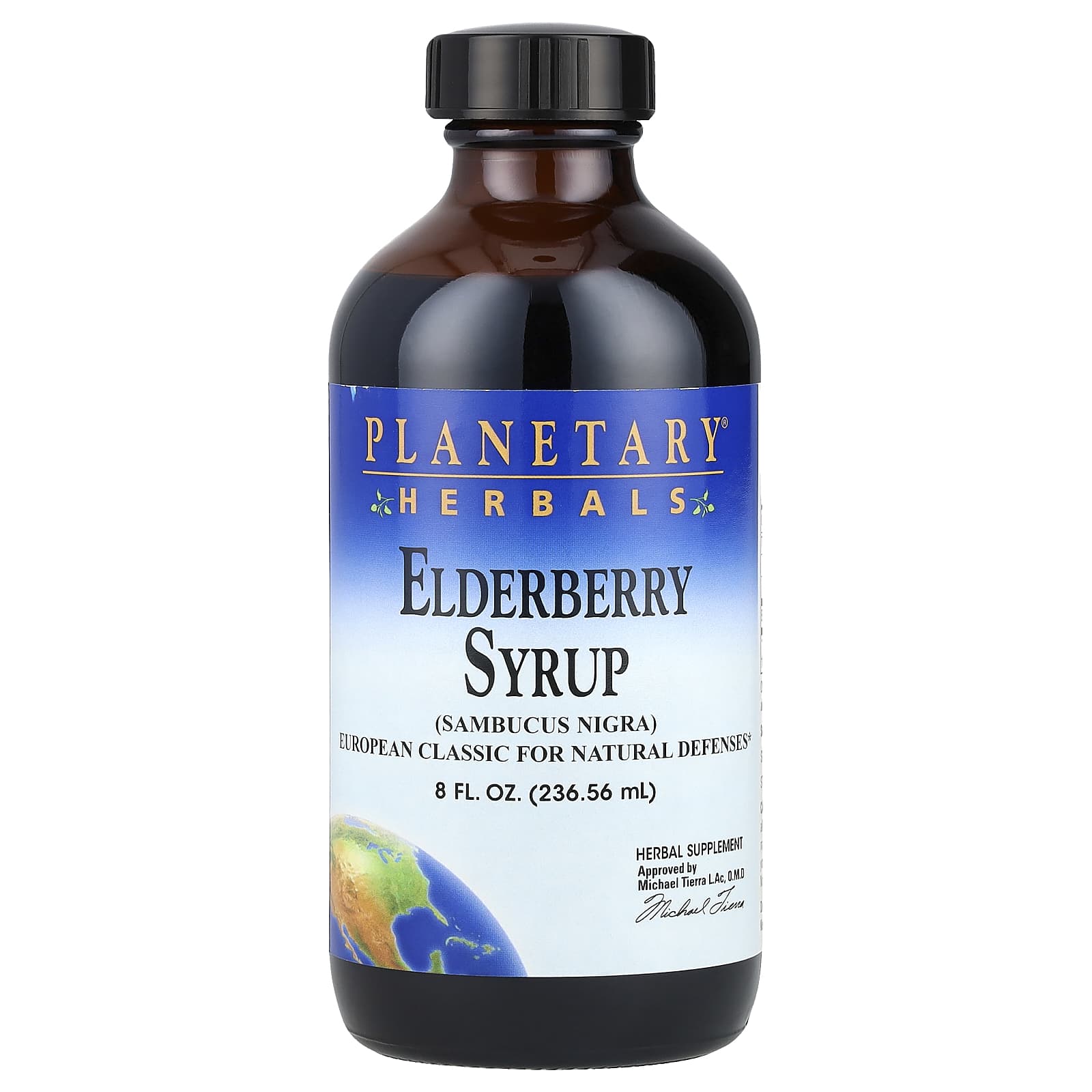 Planetary Herbals, Elderberry Syrup, 8 Oz UPC 021078102915 | HiLife Vitamins