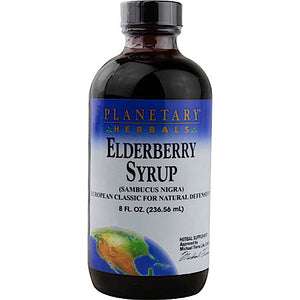Planetary Herbals, Elderberry Syrup, 8 Oz - 021078102915 | Hilife Vitamins