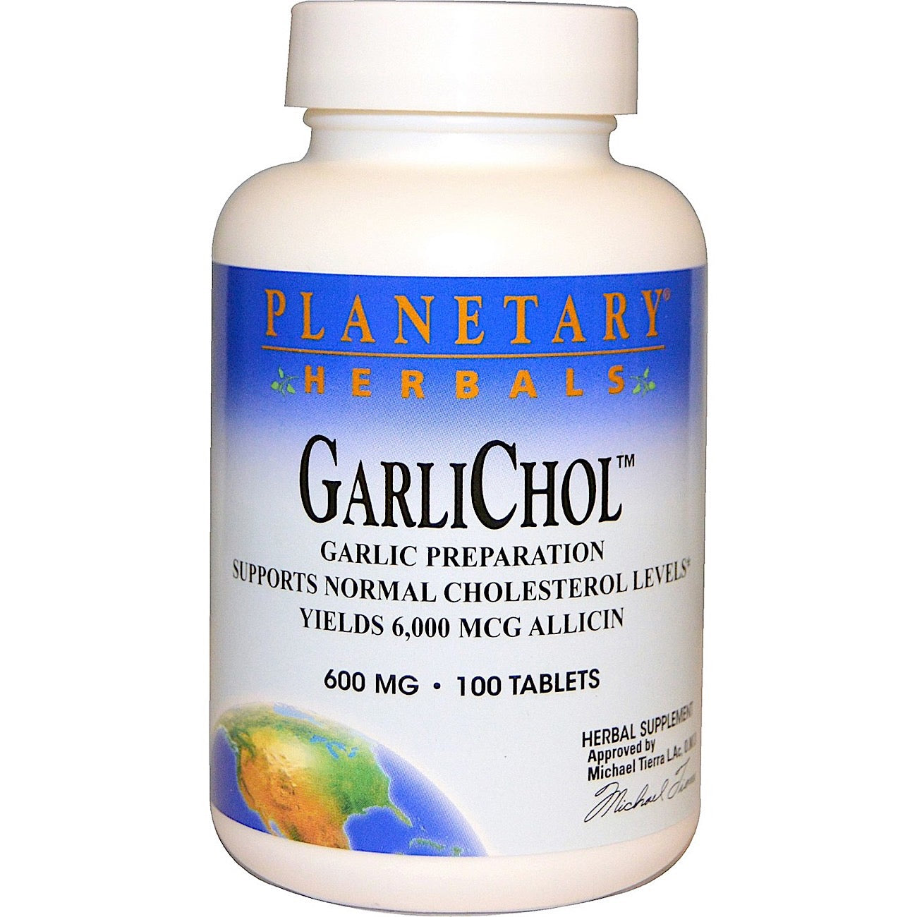 Planetary Herbals, Garlichol™ 600 mg, 100 Tablets UPC 021078103295 | HiLife Vitamins