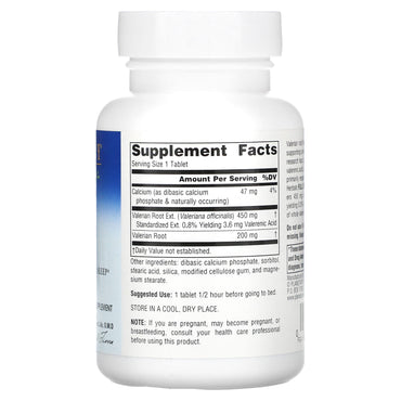 Planetary Herbals, Valerian Extract, Full Spectrum, 650 mg, 60 Tablets UPC 021078104070 | Hilife Vitamins