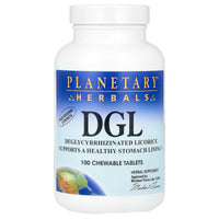 Planetary Herbals, Dgl, 100 Tablets UPC 021078105008 | HiLife Vitamins