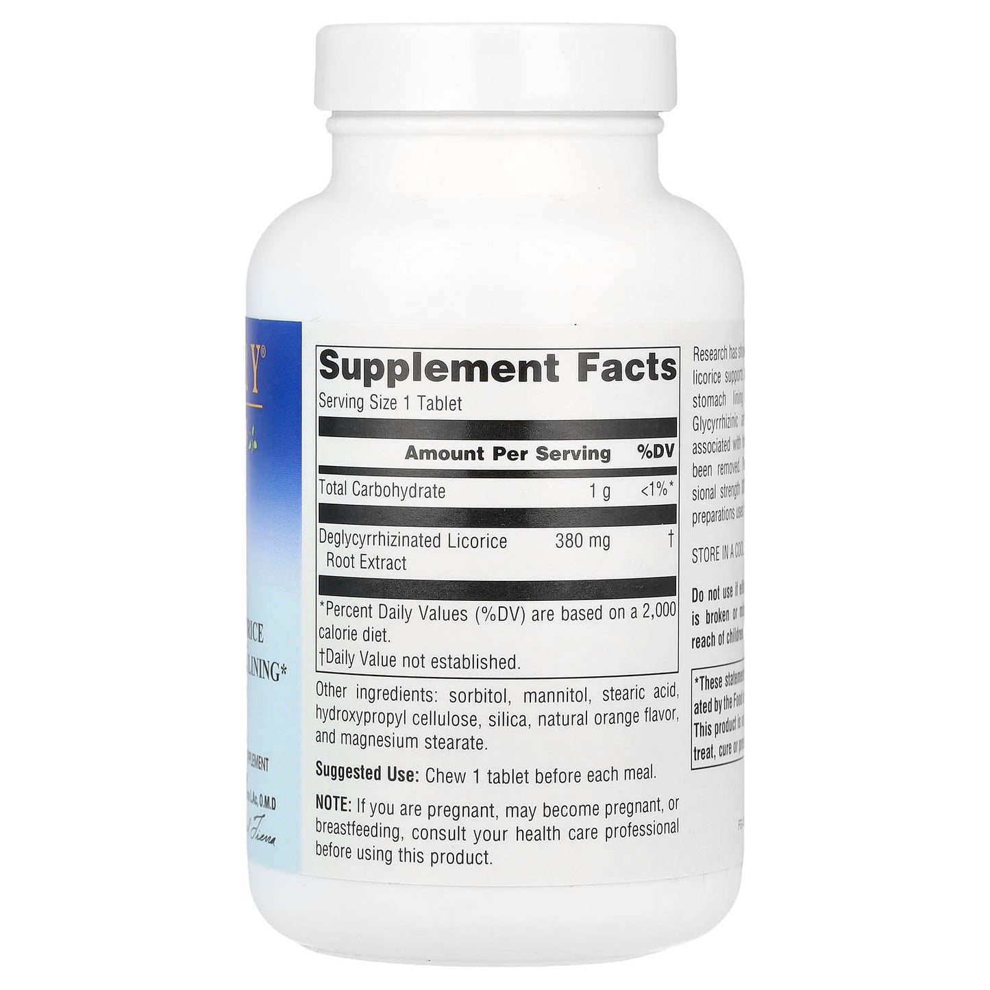Planetary Herbals, Dgl, 100 Tablets UPC 021078105008 | Hilife Vitamins