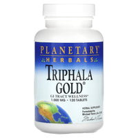 Planetary Herbals, Triphala Gold 1000 mg, 120 Tablets - 021078105114 | Hilife Vitamins