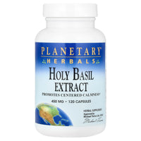 Planetary Herbals, Holy Basil Extract, 450 mg, 120 Capsules UPC 021078105312 | Hilife Vitamins