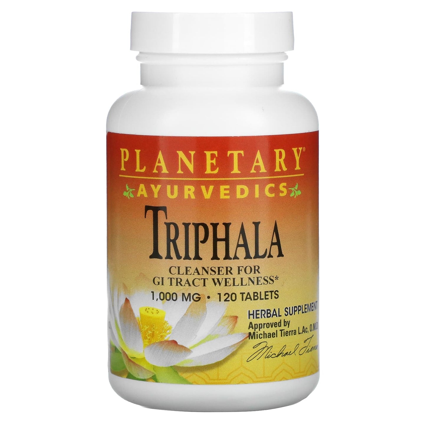 Planetary Herbals, Planetary Ayurvedics Triphala 1000 mg, 29 Tablets - 021078106296 | Hilife Vitamins