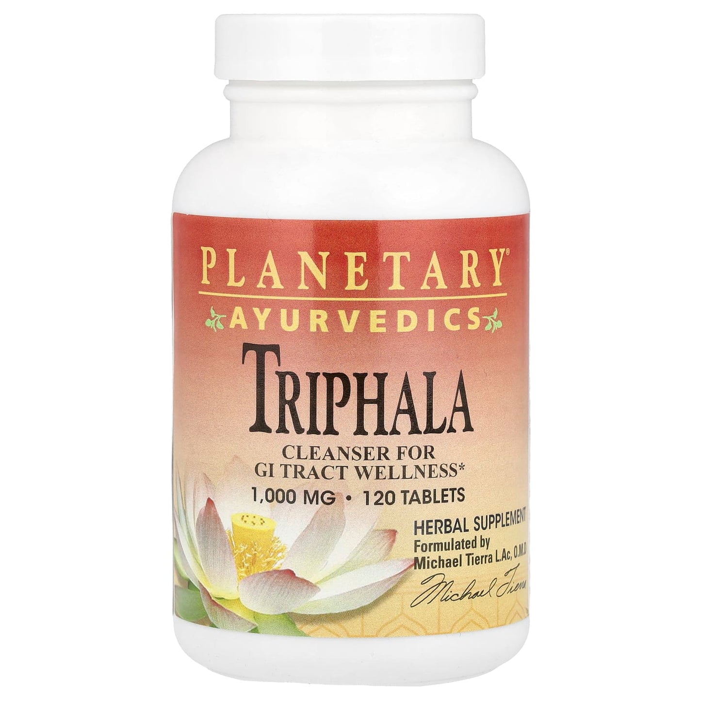 Planetary Herbals, Planetary Ayurvedics Triphala 1000 mg, 29 Tablets UPC 021078106296 | HiLife Vitamins