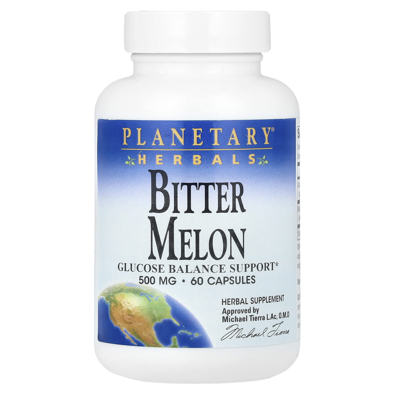 Planetary Herbals, Bitter Melon, 60 Capsules UPC 021078107415 | Hilife Vitamins