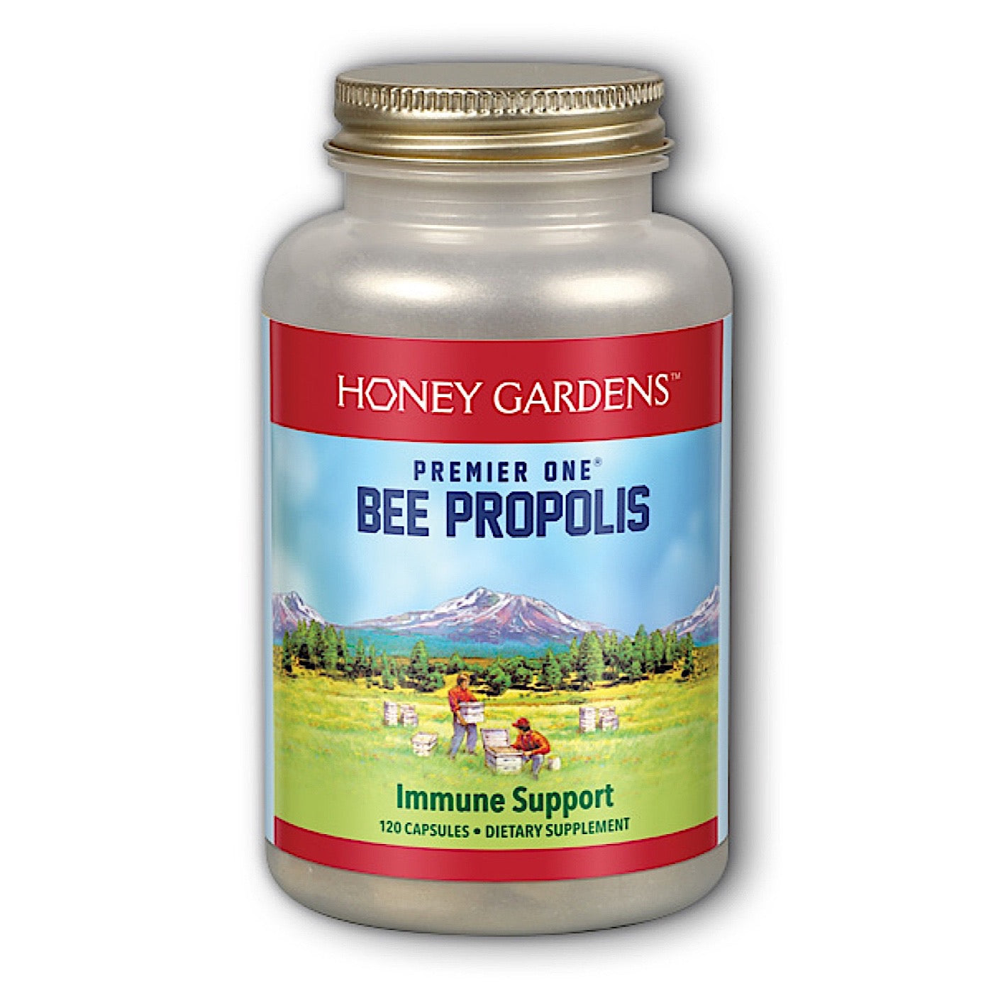 Honey Gardens, Bee Propolis, 120 Capsules UPC 731111593517 | HiLife Vitamins